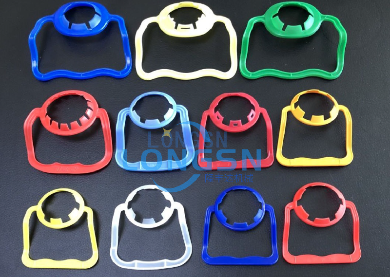 μπουκάλια χειριστείτε το μηχάνημα εφαρμογής