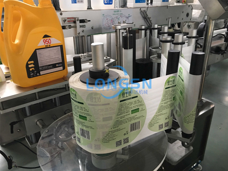 Πλαστική ετικέτα φιαλών