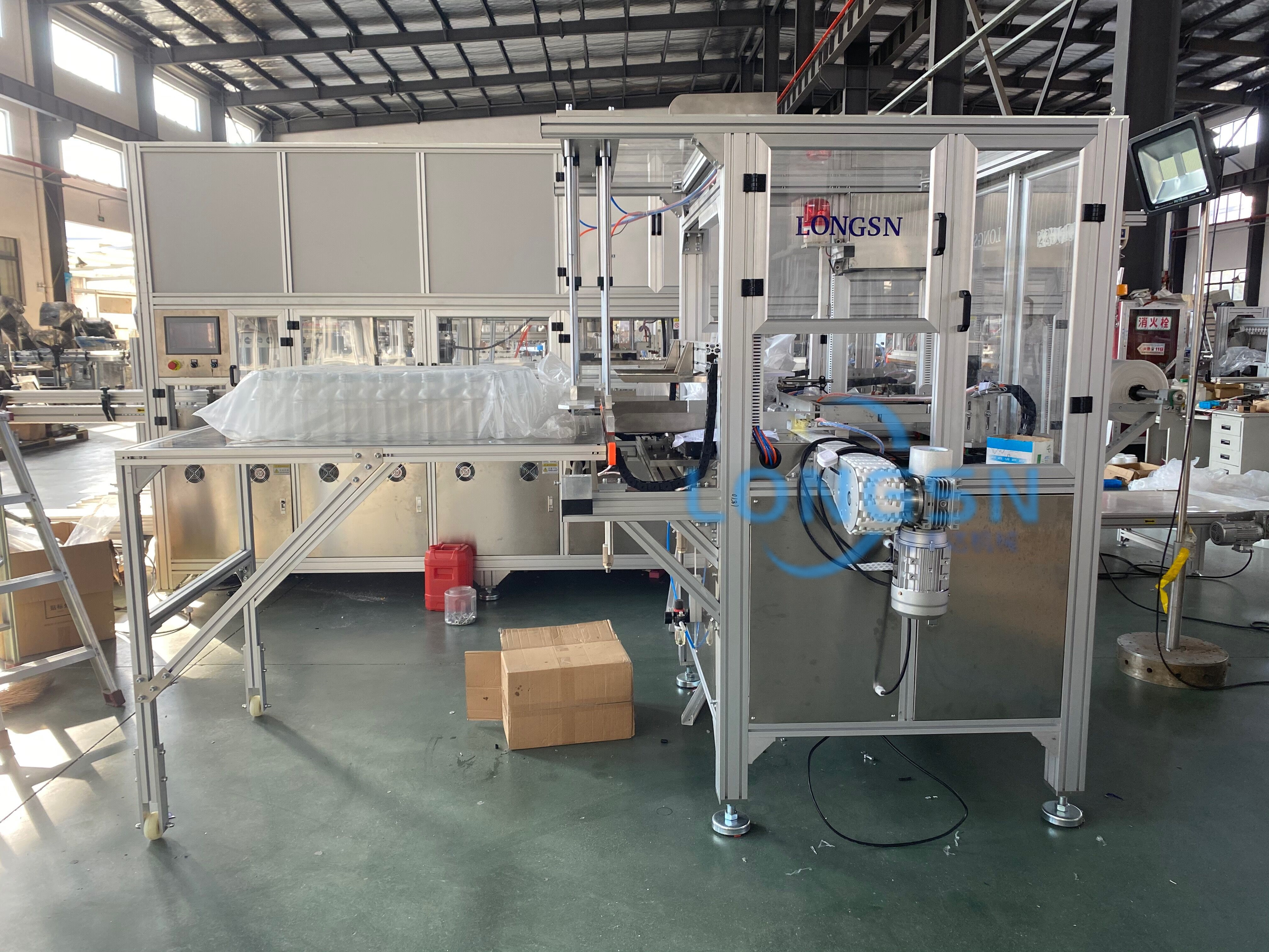 κενή μηχανή συσκευασίας μπουκαλιών 