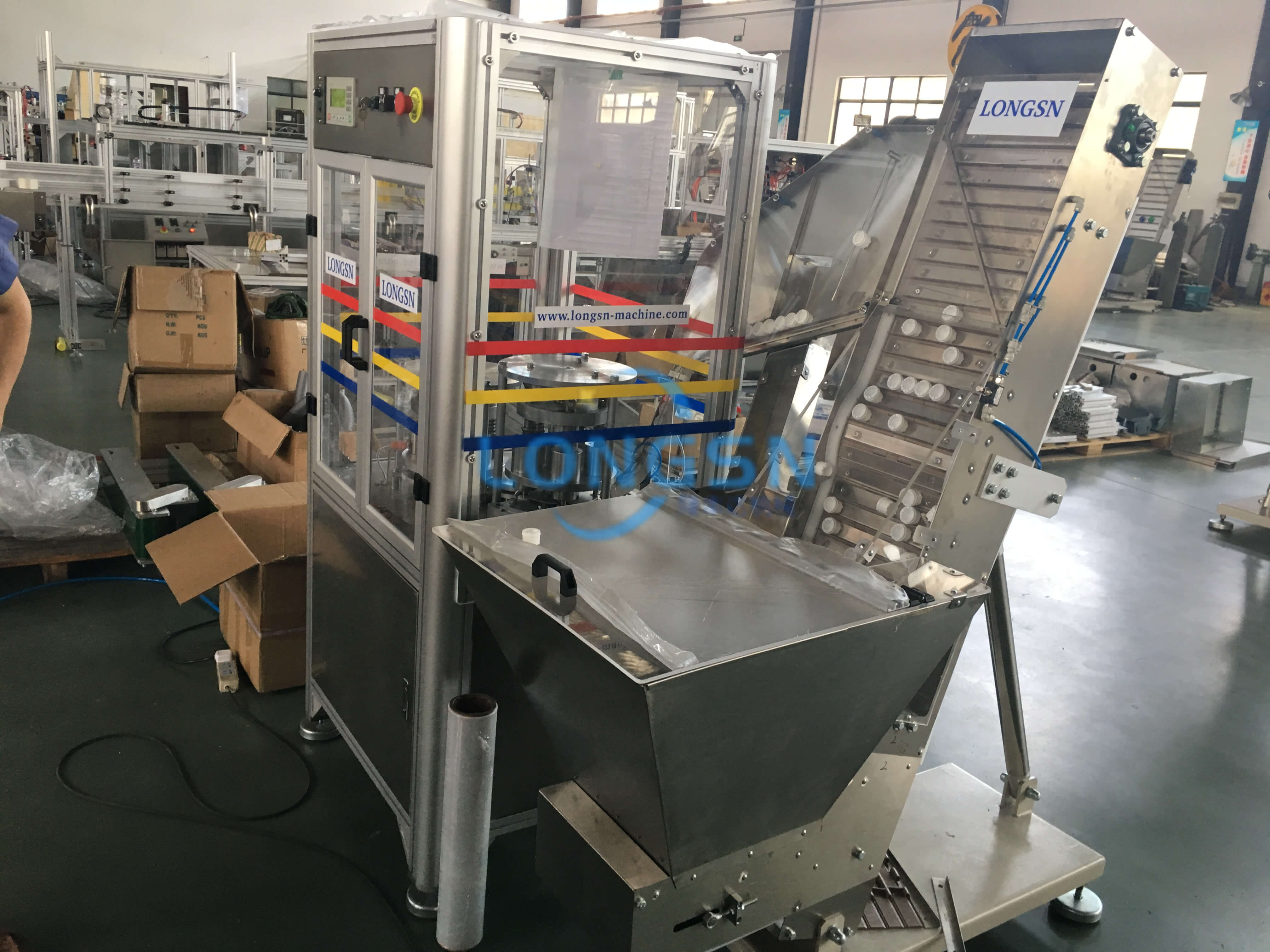 Μηχανή κοπής καλύμματος μπουκαλιών