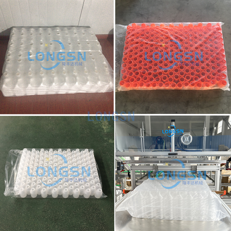 Προμηθευτή Κίνα αυτόματη μηχανή συσκευασίας για πλαστικό κενό μπουκάλι κατοικίδιων ζώων