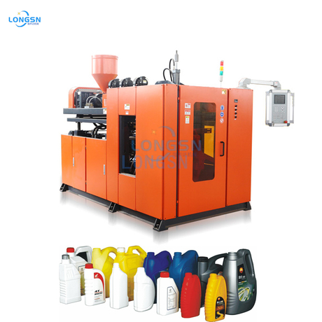 Υψηλή ταχύτητα 1L 2L 5L 20L Πλαστικό PP HDPE ΒΑΛΛΙΔΑ ΒΑΛΛΙΑ Jerrycan Μηχανήματα Μονής διπλής σταθμής