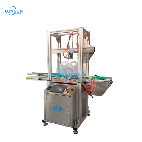 Αυτόματη πλαστική φιάλη Pet Cosmetic Bottle Pression Pression Pression Tester Machine