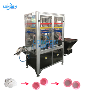 Αυτόματο μηχάνημα εισαγωγής καπακιού/καπακιού αλουμινόχαρτου βάτας